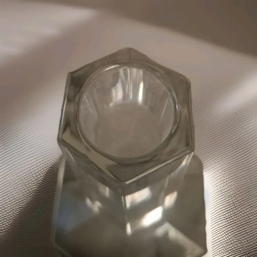 Two Crystal 6” Candle Holders Frank Lloyd Wright Miller Rogaska Read